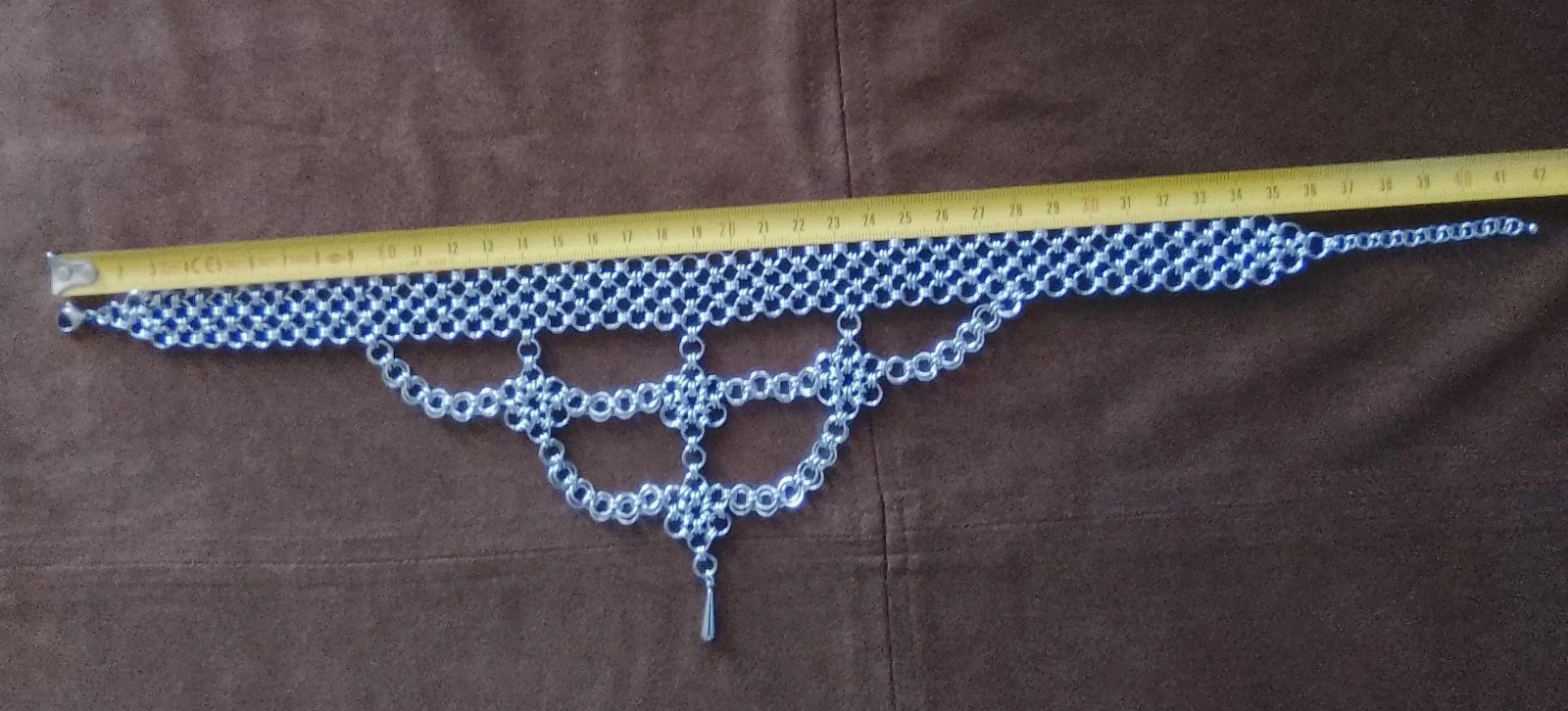 Colar choker decote chainmail japonês Estilo gótico – photo 5